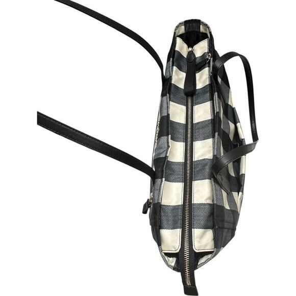 Kate Spade Chelsea Buffalo Plaid Gingham Tote EUC Clean - Picture 8 of 14